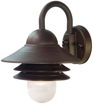 Mariner One Light Wall Sconce in Architectural Bronze (106|82ABZ)
