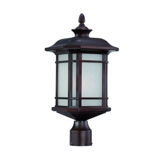 Somerset One Light Post Mount in Architectural Bronze (106|8117ABZ)