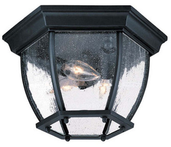 Flushmounts Three Light Flushmount in Matte Black (106|5602BKSD)