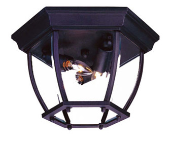 Flushmounts Three Light Flushmount in Matte Black (106|5602BK)