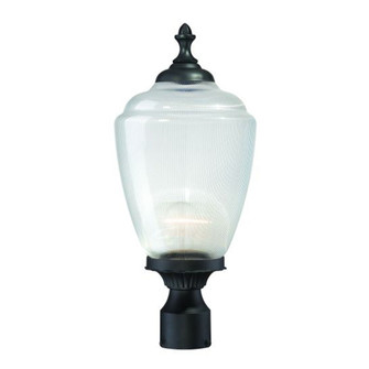 Acorn One Light Post Mount in Matte Black (106|5367BKCL)