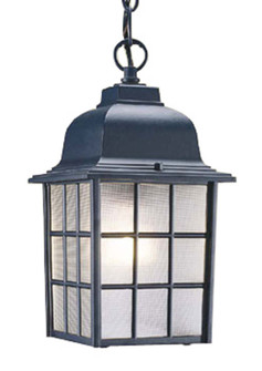 Nautica One Light Hanging Lantern in Matte Black (106|5306BK)