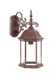 Madison One Light Wall Sconce in Burled Walnut (106|5184BW)