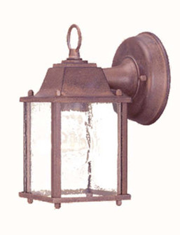Builders` Choice One Light Wall Sconce in Burled Walnut (106|5001BWSD)