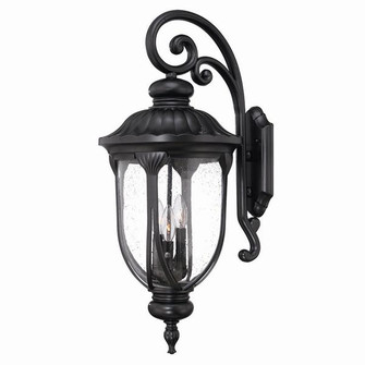 Laurens Three Light Wall Sconce in Matte Black (106|2222BK) Laurens Three Light Wall Sconce in Matte Black (106|2222BK)