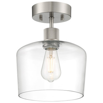 Port Nine Chardonnay LED Semi Flush Mount in Brushed Steel (18|63147LEDDLPBSCLR)