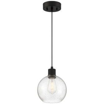 Port Nine Burgundy LED Pendant in Matte Black (18|63142LEDDLPMBLSDG)