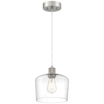 Port Nine Chardonnay LED Pendant in Brushed Steel (18|63141LEDDLPBSCLR)