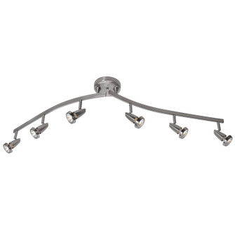 Mirage LED Semi Flush Mount in Brushed Steel (18|52226LEDDLPBS)