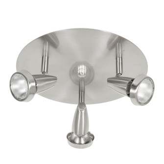 Mirage Three Light Cluster Spot in Brushed Steel (18|52221BS)