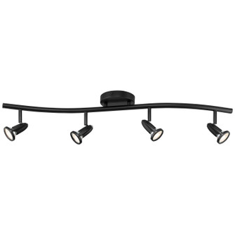 Cobra LED Wall or Ceiling SpotLight Bar in Black (18|52204LEDDLPBL)