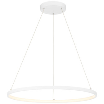 Anello LED Pendant in Matte White (18|52068LEDDMWHACR)