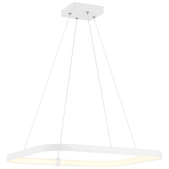 Ravello LED Pendant in Matte White (18|50946LEDDMWHACR)