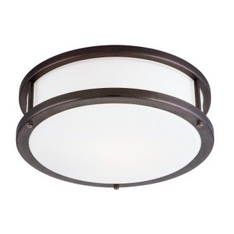 Conga LED Flush Mount in Bronze (18|50080LEDDLPBRZOPL)