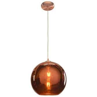 Glow One Light Pendant in Brushed Copper (18|28102BCPCP)