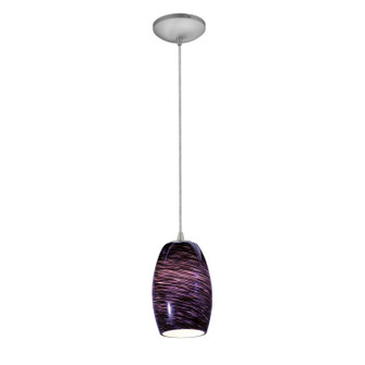 Chianti LED Pendant in Brushed Steel (18|280783CBSPLS)