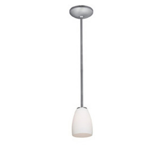 Sherry One Light Pendant in Brushed Steel (18|280691RBSOPL)