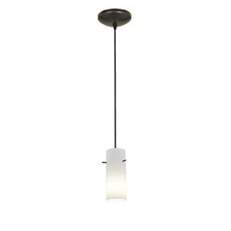 Cylinder One Light Pendant in Oil Rubbed Bronze (18|280301CORBOPL)