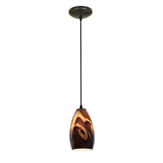 Champagne LED Pendant in Oil Rubbed Bronze (18|280123CORBICA)