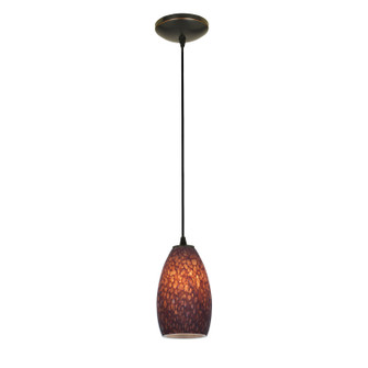 Champagne LED Pendant in Oil Rubbed Bronze (18|280123CORBBRST)
