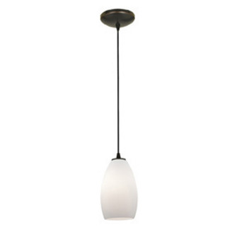Champagne One Light Pendant in Oil Rubbed Bronze (18|280121CORBOPL)