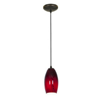 Merlot One Light Pendant in Oil Rubbed Bronze (18|280111CORBRUSKY)