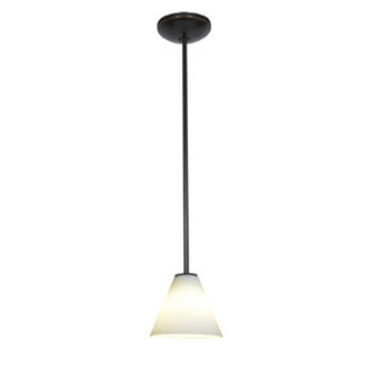Martini One Light Pendant in Oil Rubbed Bronze (18|280041RORBWHT)