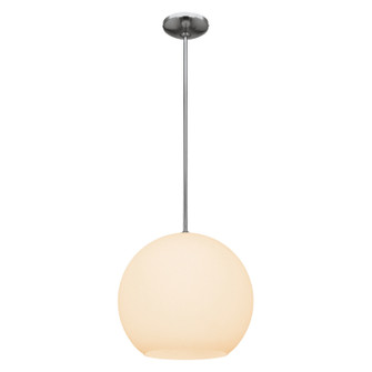 Nitrogen LED Pendant in Brushed Steel (18|23952LEDDLPBSOPL)