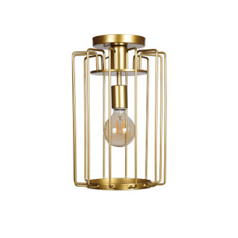Wired LED Pendant in Gold (18|23891LEDDLPGLD)