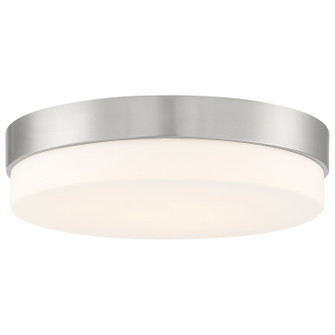 Roma LED Flush Mount in Brushed Steel (18|20825LEDDBSOPL)