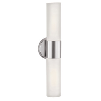 Aqueous LED Wall Fixture in Brushed Steel (18|20442LEDDLPBSOPL)