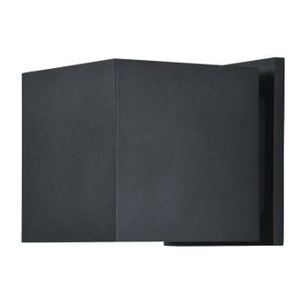 Square LED Wallwasher in Black (18|20399LEDMGBL)
