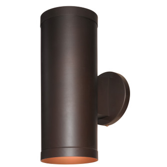 Poseidon Dual LED Wallwasher in Bronze (18|20364LEDDLPBRZCLR)