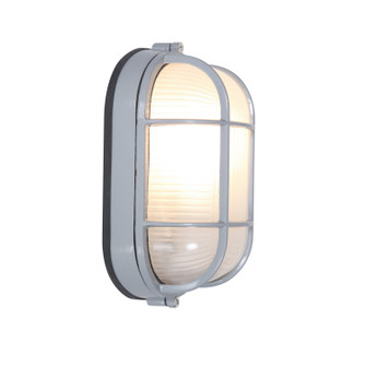 Nauticus Dual Mount One Light Bulkhead in Satin (18|20290SATFST)