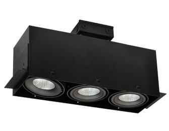 Mls Trimless LED Trimless 3-Head Housing in Black (167|NMRTLG13D6L1935SB)