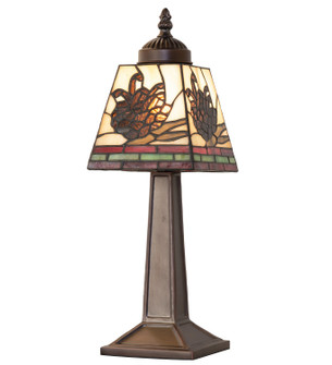 Pinecone One Light Mini Lamp in Mahogany Bronze (57|262792)