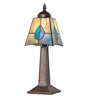 Mackintosh Leaf One Light Mini Lamp in Mahogany Bronze (57|262781)