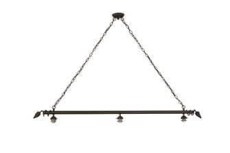 Pinecone Three Light Island Pendant Hardware in Oil Rubbed Bronze (57|162668)
