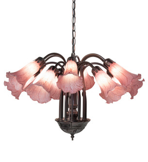 Lavender 12 Light Chandelier in Mahogany Bronze (57|16115)