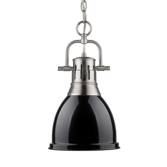 Duncan One Light Pendant in Pewter (62|3602SPWBK)