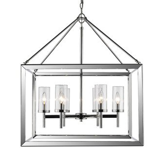 Smyth Six Light Chandelier in Chrome (62|20746CHCLR)