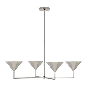 Orsay LED Chandelier in Polished Nickel (268|PCD5200PN)