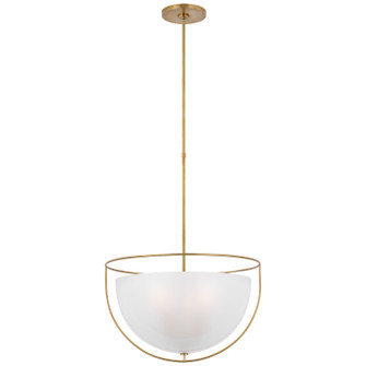 Odeon LED Pendant in Hand-Rubbed Antique Brass (268|PCD5050HABFG)