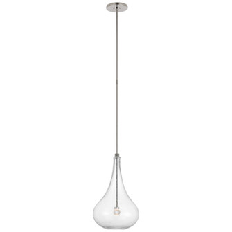 Lomme LED Pendant in Polished Nickel (268|CD5027PNCG)