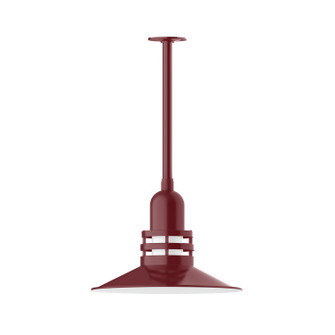 Atomic One Light Pendant in Barn Red (518|STB14955T24G07)
