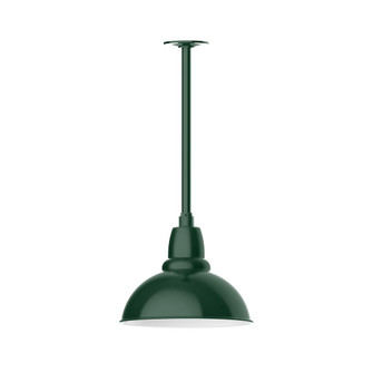 Cafe One Light Pendant in Forest Green (518|STA10642G06)