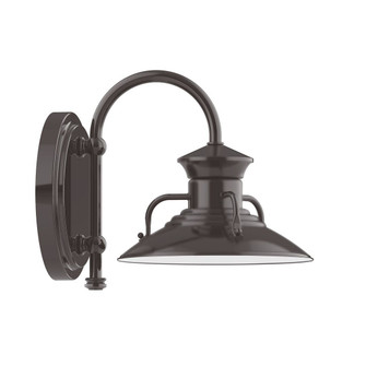 Homestead One Light Wall Sconce in Architectural Bronze (518|SCB14051G06) Homestead One Light Wall Sconce in Architectural Bronze (518|SCB14051G06)