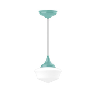 Schoolhouse One Light Pendant in Sea Green (518|PEF02148C25)