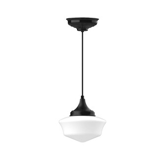 Schoolhouse One Light Pendant in Black (518|PEF02141C27)