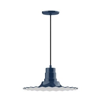 Radial One Light Pendant in Navy (518|PEB15950C21G06)